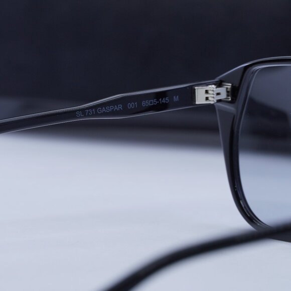Saint Laurent Black and Blue Sunglasses Sleek Design - Picture 12 of 13